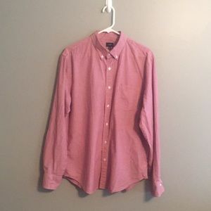 Men’s J. Crew Large Long Sleeve Button Down Shirt
